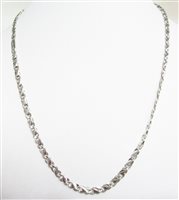 Necklace Damiata Gioielli Man in White Gold 2157/102-D199 - 2157/102-D199
